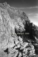 the rugged coast
